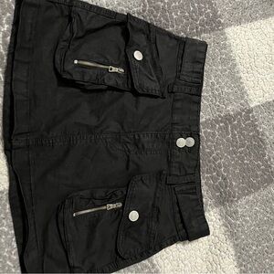 Forever 21 Black Women's Cargo Skirt